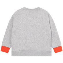 Load image into Gallery viewer, Grey Multi Logo Sweat Top
