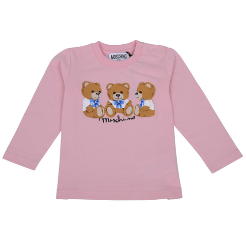 Baby Girls Pale Pink 3 Toy Top