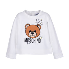 Load image into Gallery viewer, Ivory Glitter Toy Star Sweat Top