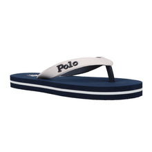 Load image into Gallery viewer, Navy &amp; White Flipflops