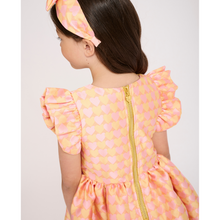 Load image into Gallery viewer, Peach &#39;Alba&#39; Hearts Dress