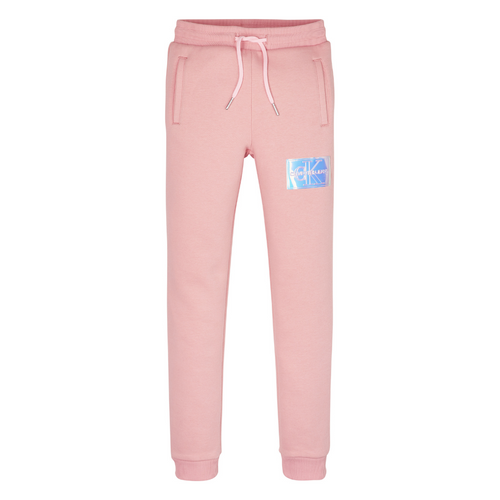 Pink Iridescent Patch Sweat Pants