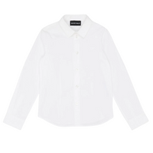 Load image into Gallery viewer, White Smart Logo Shirt