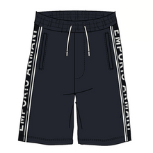 Load image into Gallery viewer, Navy Logo Shorts