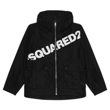 Load image into Gallery viewer, Dsquared2 Black Windbreaker Jacket