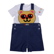 Load image into Gallery viewer, Denim Dungaree 2 Pc Set &amp; Gift Bag