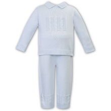 Load image into Gallery viewer, Blue Knitted Set
