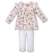 Load image into Gallery viewer, Ivory Floral Legging Set