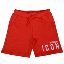 Load image into Gallery viewer, Orange ICON Logo Sweat Shorts