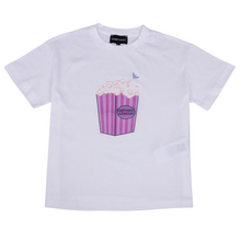 Load image into Gallery viewer, White Popcorn T-Shirt