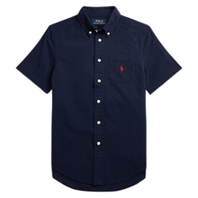 Load image into Gallery viewer, Navy Short Sleeved Shirt
