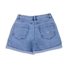 Load image into Gallery viewer, Girls Button Denim Shorts