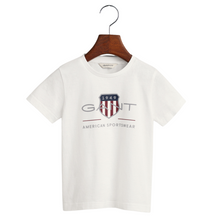 Load image into Gallery viewer, White Shield Logo T-Shirt