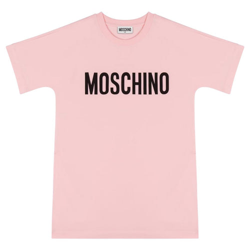 Pink Logo T-Shirt Dress