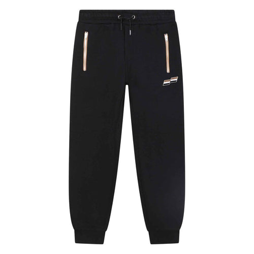 Black Logo Sweat Bottoms