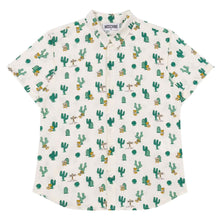 Load image into Gallery viewer, Ivory All-Over Cactus Shirt