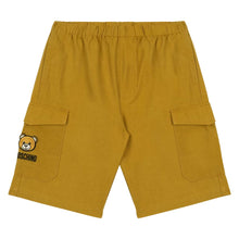 Load image into Gallery viewer, Olive Cargo Bear Shorts