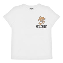 Load image into Gallery viewer, White Logo Bear T-Shirt