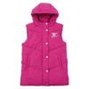 Fuchsia Padded Logo Gilet