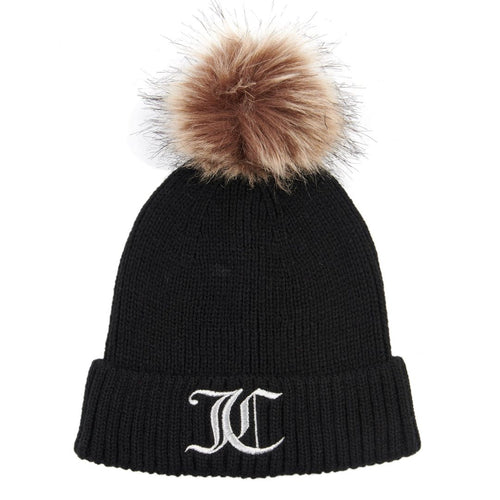 Black Logo Beanie Hat