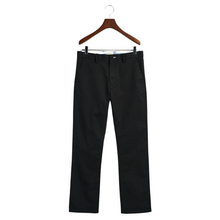 Load image into Gallery viewer, Black Chino Trousers
