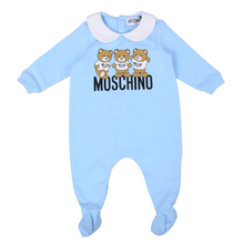 Load image into Gallery viewer, Blue Bear Babygrow In Gift Box