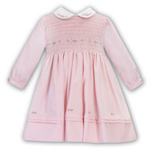 Load image into Gallery viewer, Pink &amp; White Polka Dot Dress