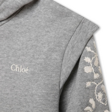 Load image into Gallery viewer, Grey Embroidered Sweat Dress