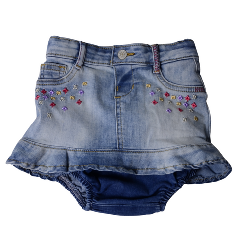 Babies Denim Skirt & Knickers