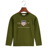 Green LS Shield T-Shirt