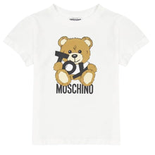 Load image into Gallery viewer, White Toy Bear T-Shirt