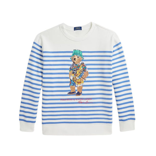 Striped Polo Bear Sweatshirt