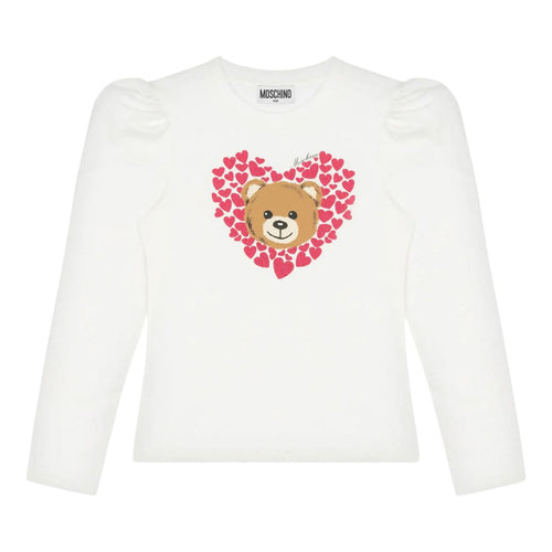 Ivory Heart & Bear T-Shirt