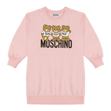 Load image into Gallery viewer, Pink Logo Bear Sweat Dress