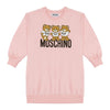 Pink Logo Bear Sweat Dress