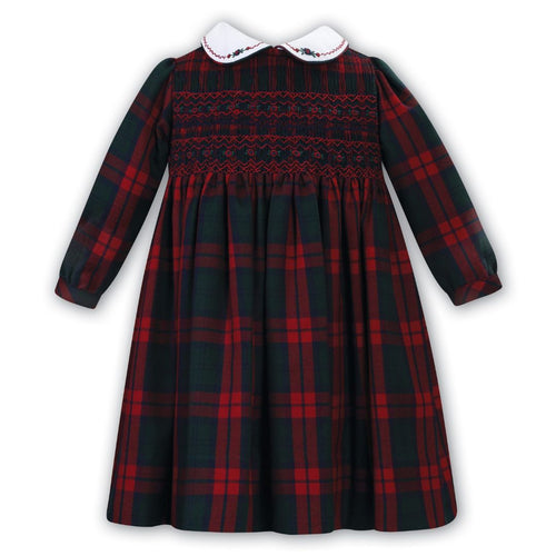 Red & Green Tartan Dress