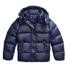 Ralph Lauren Navy Girls Puffer Jacket Village Kids