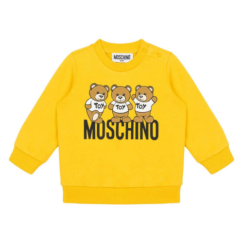 Mustard Bear Logo Sweat Top