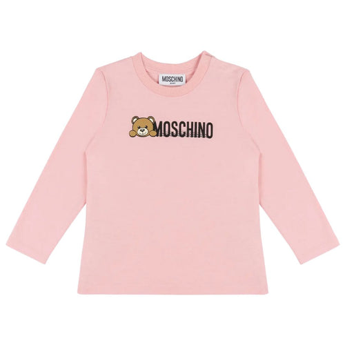 Pink Bear Logo T-Shirt