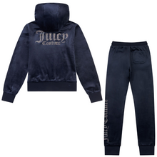 Load image into Gallery viewer, Navy Diamante Tracksuit