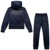 Navy Diamante Tracksuit