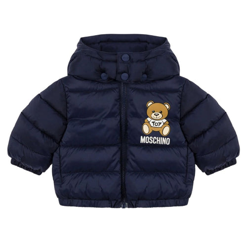 Navy Bear Padded Jacket