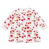 Ivory & Red Hearts Dress