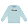 Blue Bear Logo Sweat Top