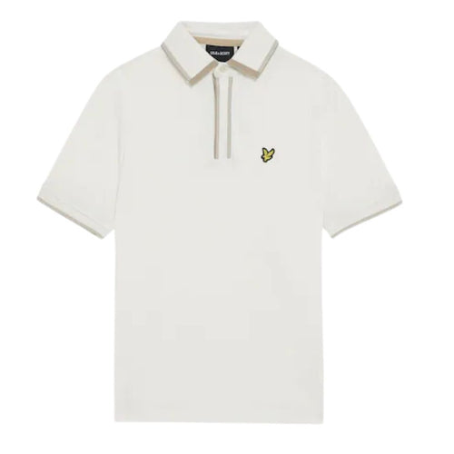 Ivory & Beige Polo Shirt