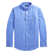 Load image into Gallery viewer, Blue Linen Shirt