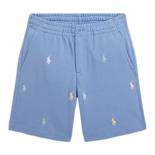 Blue All Over Logo Shorts