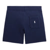 Navy Logo Sweat Shorts