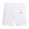White Logo Sweat Shorts
