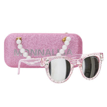 Load image into Gallery viewer, Pink Rhinestone Sunglasses